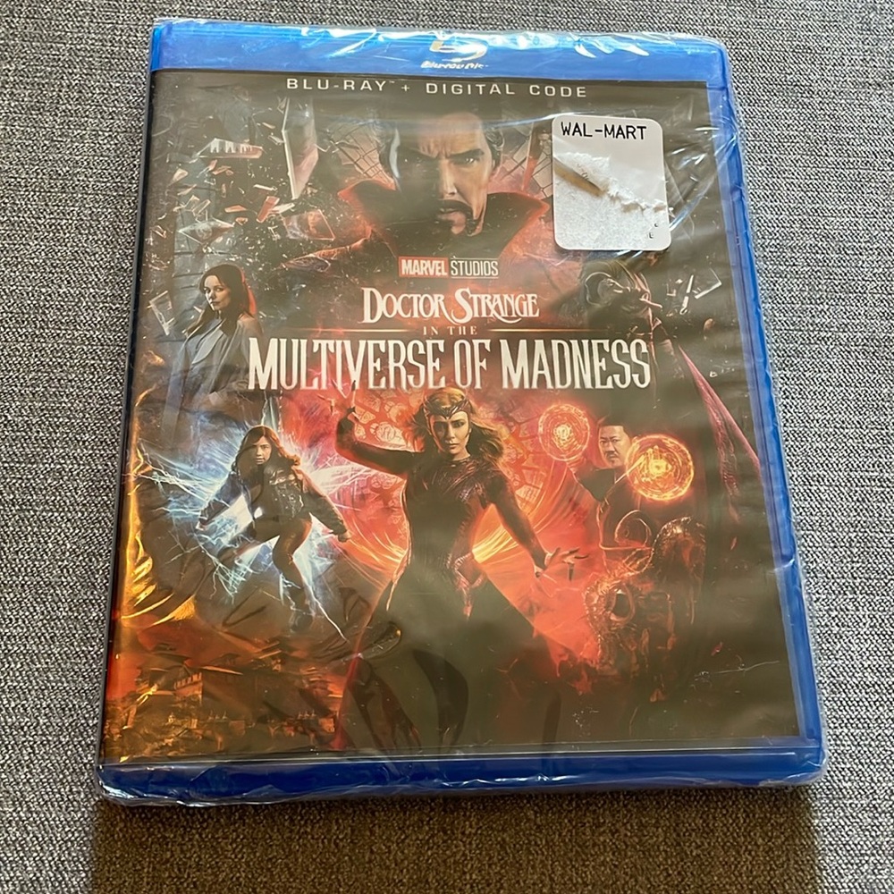 Marvel Studios Doctor Strange in the Multiverse of Madness Blu-Ray & Digital